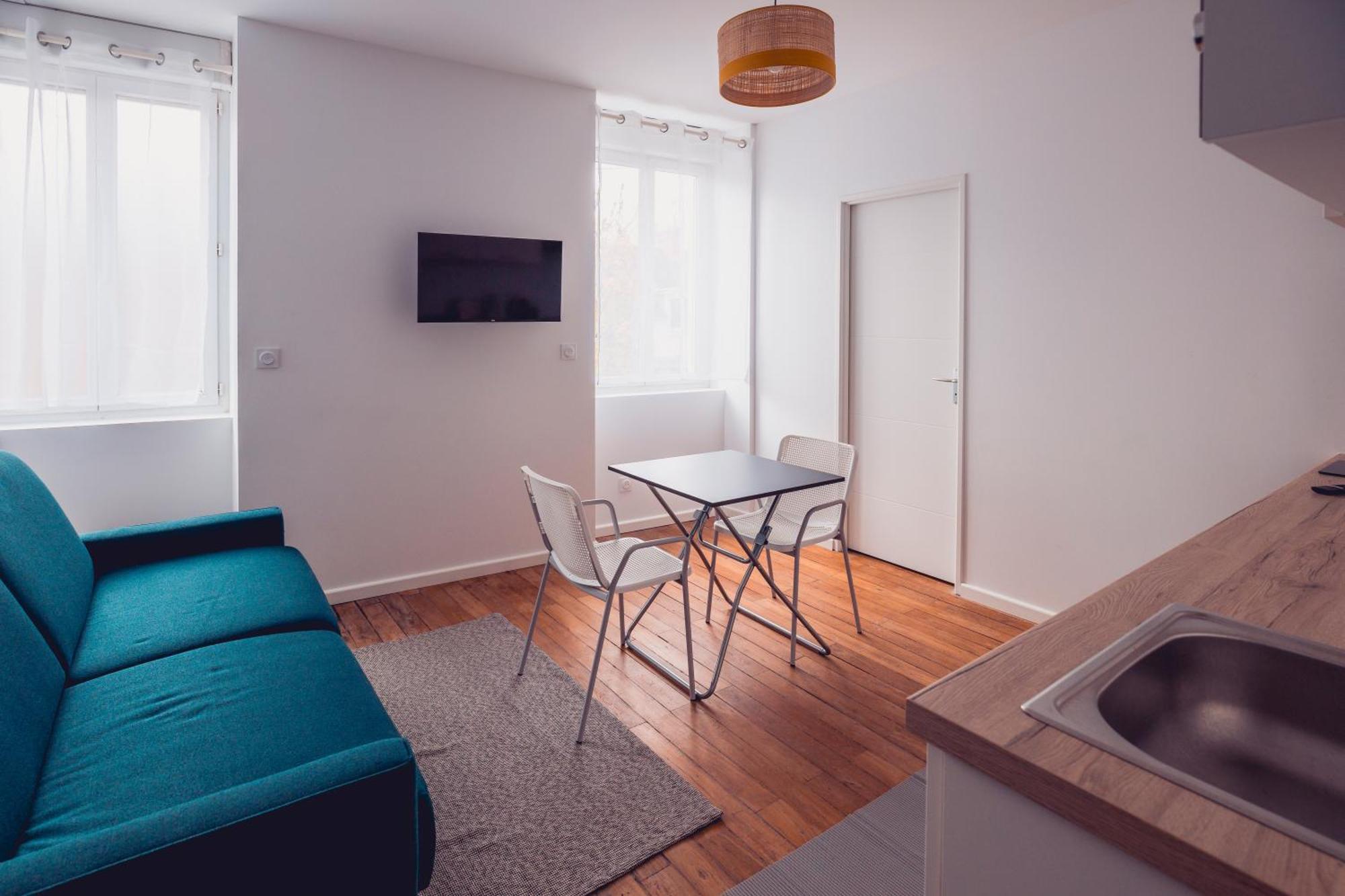 Large Studio Lumineux Et Neuf, Parking Gratuit Châteauroux Exterior foto